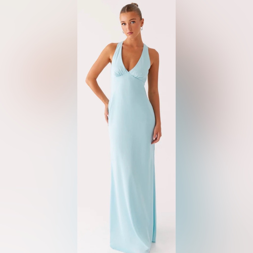 Peppermayo Light Blue Maxi Dress